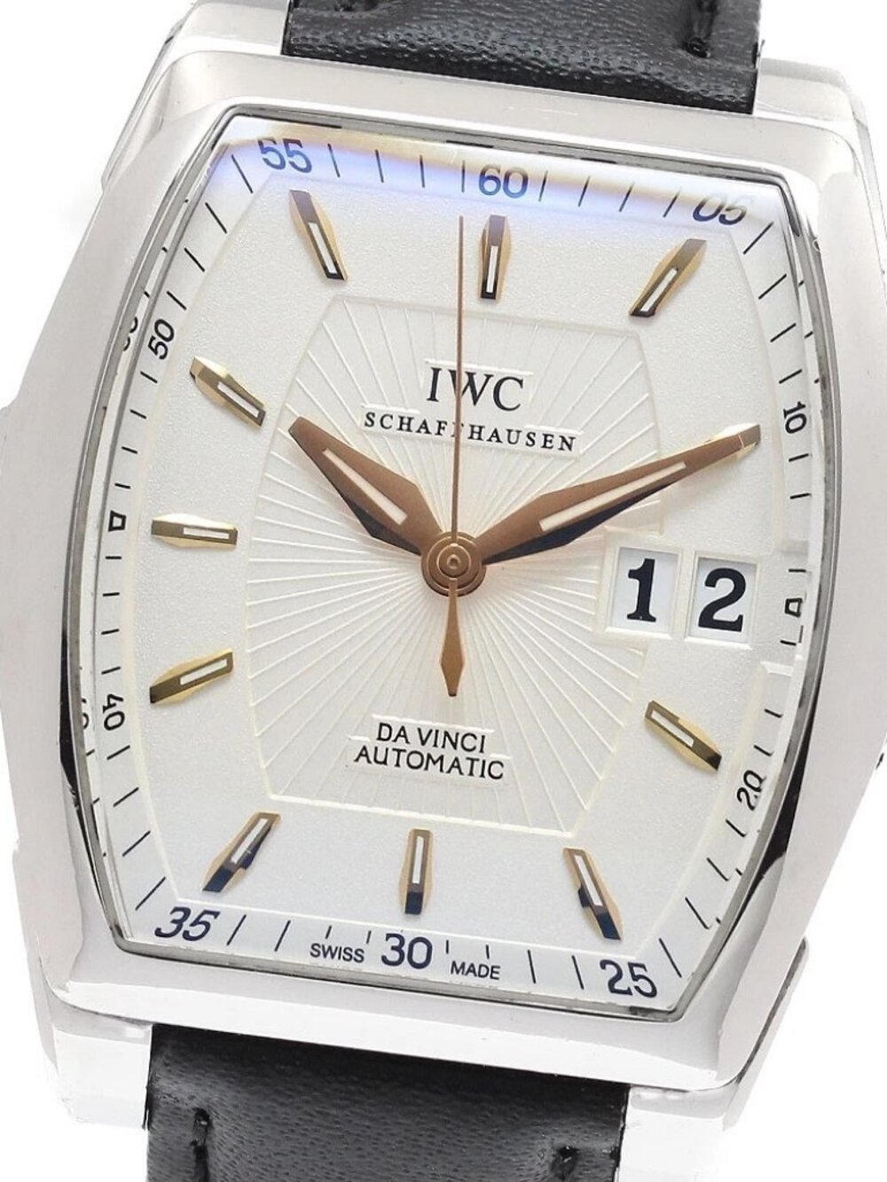 IWC SCHAFFHAUSEN Da Vinci IW452303 Date Silver Dial Automatic Men's Watch_942903